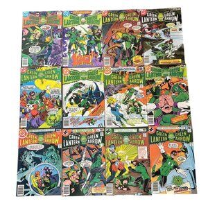 Green Lantern Green Arrow Comic Lot DC Issues #98-121 (1977-79) Bronze Age